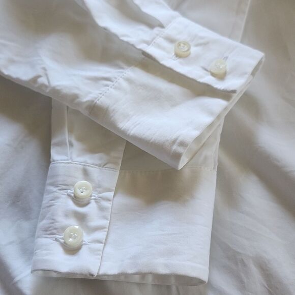 DSQUARED2 Cotton Blouse with Tie - Picture 10 of 12